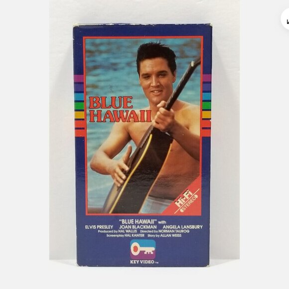 *SOLD* 4 Blue Hawaii (VHS, 1961) 6286E1M - Picture 1 of 11